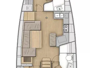 Yacht charter Pomer - Bénéteau Oceanis 40.1 on SamBoat