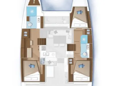 Yacht charter Road Town - Lagoon Lagoon 40 on SamBoat