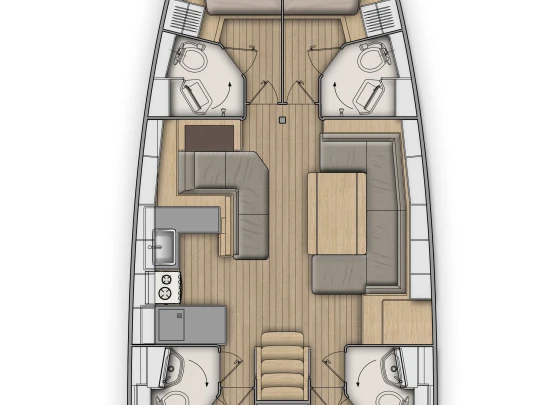 Sailboat hire in Road Town - Bénéteau Oceanis 51.1