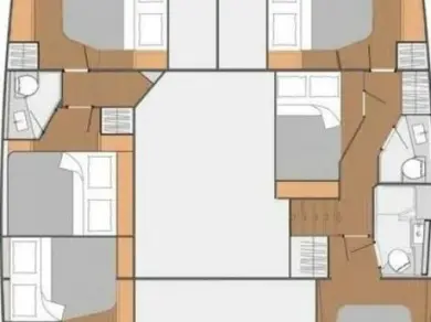 Hire Catamaran Fountaine Pajot with a boat licence