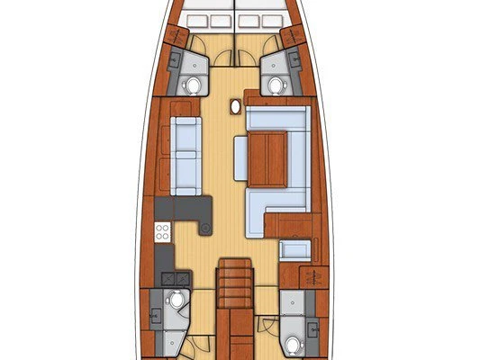 Hire a Bénéteau Oceanis 60 Split