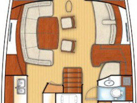 Hire Sailboat Bénéteau with a boat licence