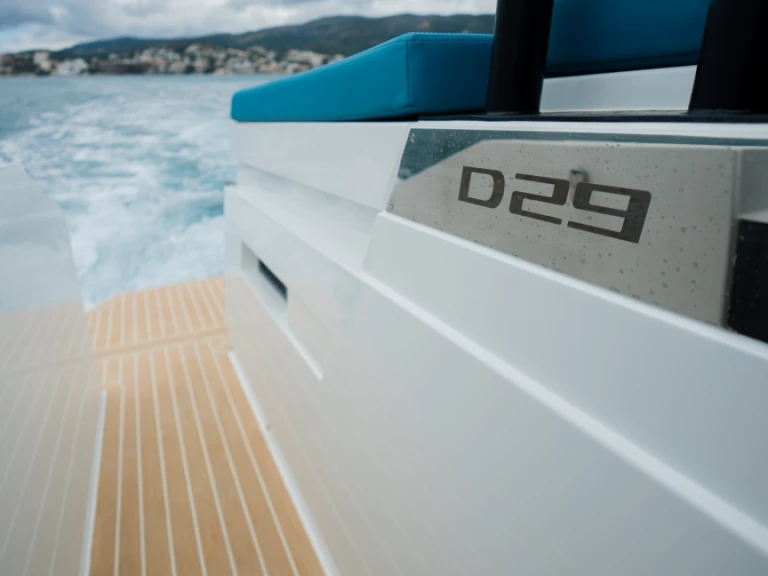 De Antonio D29 charter bareboat or skippered in  Marina Botafoch