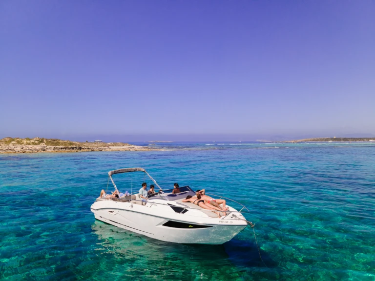 Hire Motorboat with or without skipper Cranchi Marina Botafoch