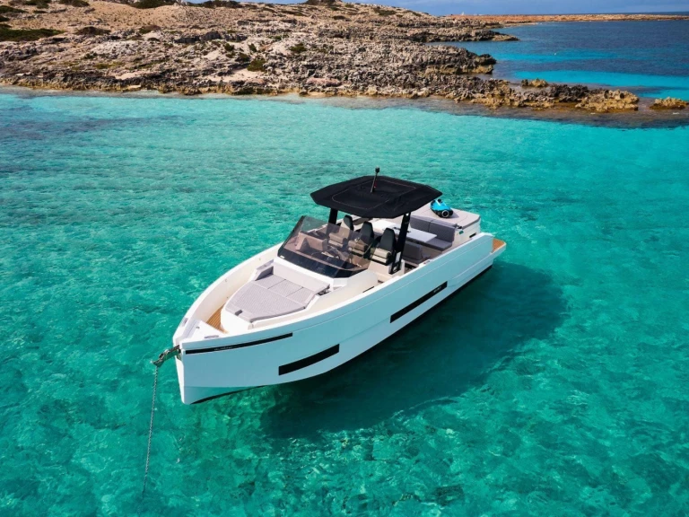 De Antonio D32 charter bareboat or skippered in  Marina Botafoch