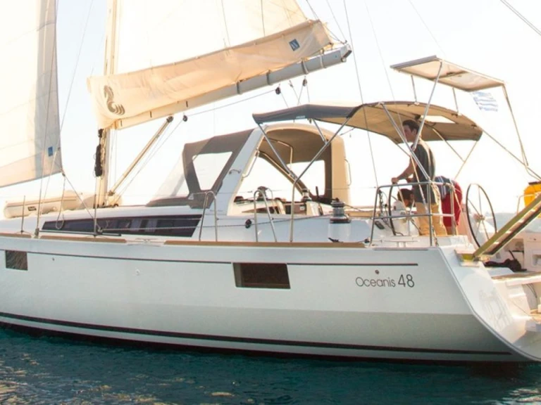 Bénéteau Oceanis 48 charter bareboat or skippered in  Cagliari