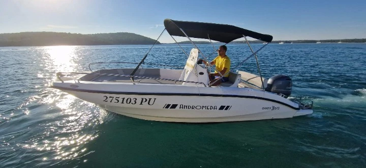 Motorboat hire in Medulin - Orizzonti Andromeda Orizzonti 640 Open