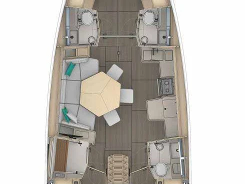 Sailboat hire in Trogir - Dufour Dufour 44