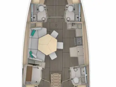 Sailboat hire in Trogir - Dufour Dufour 44