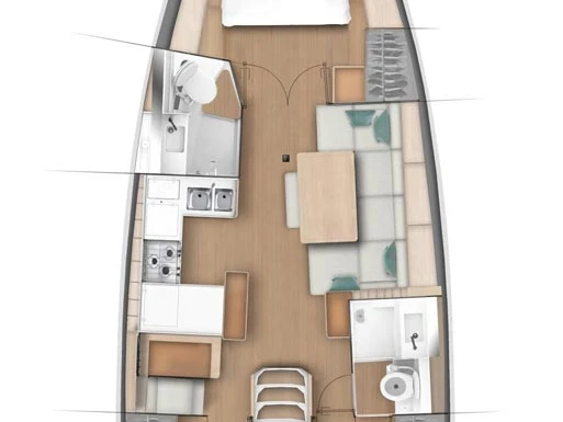 Hire Sailboat with or without skipper Jeanneau Biograd na Moru