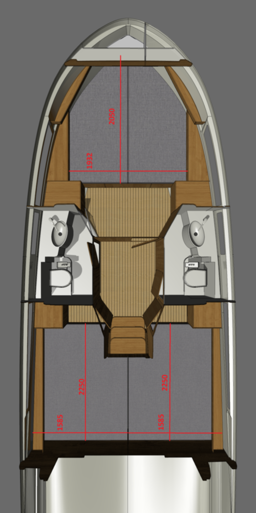 Delphia Platinum 989 Fly charter bareboat or skippered in  Kukljica