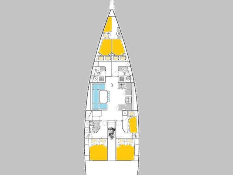 Yacht hire Seget Donji cheap More 55