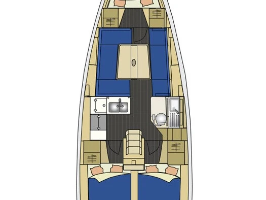 Yacht hire Biograd na Moru cheap Elan 350 Performance