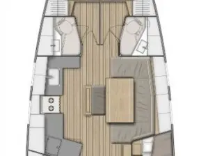 Bénéteau Oceanis 46.1 charter bareboat or skippered in  Biograd na Moru