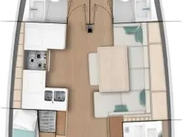 Hire Sailboat Jeanneau with a boat licence