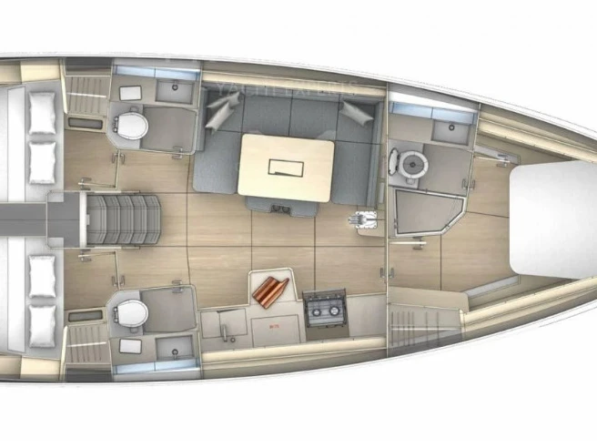 Yacht hire Alimos cheap Dufour 41