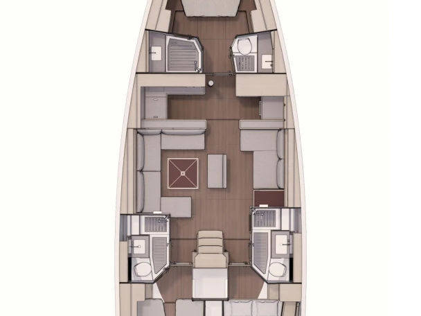 Hire Sailboat with or without skipper Dufour Alimos