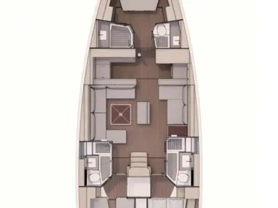 Hire Sailboat with or without skipper Dufour Alimos