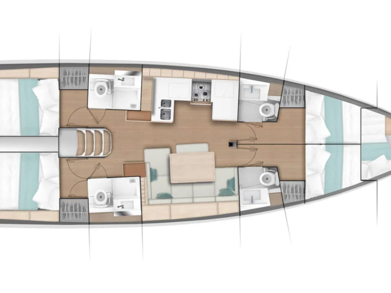 Hire a Jeanneau Sun Odyssey 490 Alimos