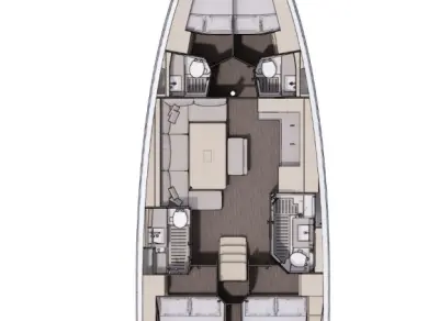 Hire Sailboat Dufour with a boat licence