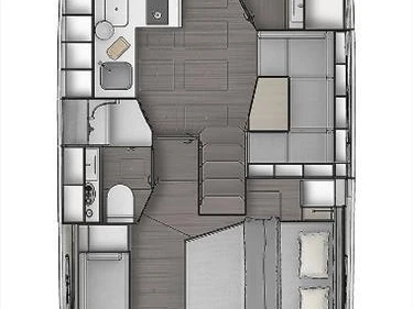 Hire Luxury Yacht Bavaria with a boat licence