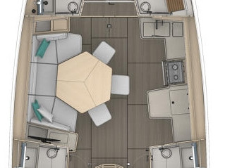 Sailboat hire in Šibenik - Dufour Dufour 44