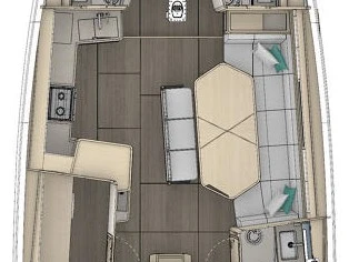 Hire Sailboat with or without skipper Dufour Sukošan