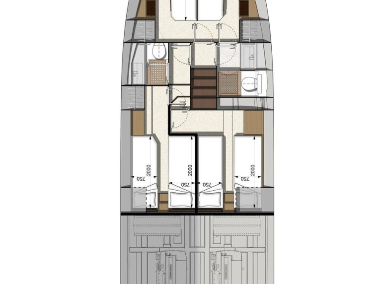Yacht charter Komolac - Jeanneau Prestige 460 Fly - 3 + 1 cab. on SamBoat