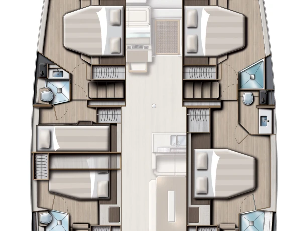 Charter a Bali Bali 4.8 in Kaštela on Samboat