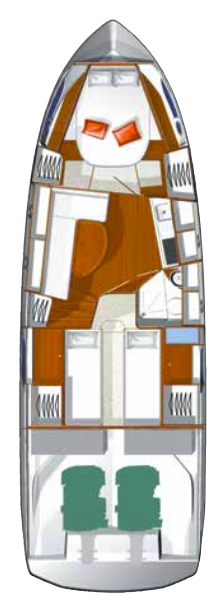 Luxury Yacht hire in Sukošan - Bénéteau Gran Turismo 38