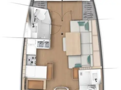 Jeanneau Sun Odyssey 440 charter bareboat or skippered in  Marina (City)