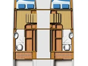 Yacht hire Le Marin cheap Aquila 36