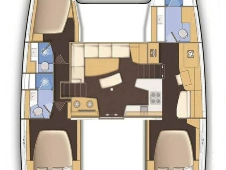 Catamaran hire in Kaštela - Lagoon Lagoon 42