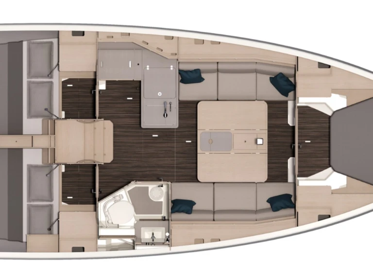 Hire Sailboat Dufour with a boat licence