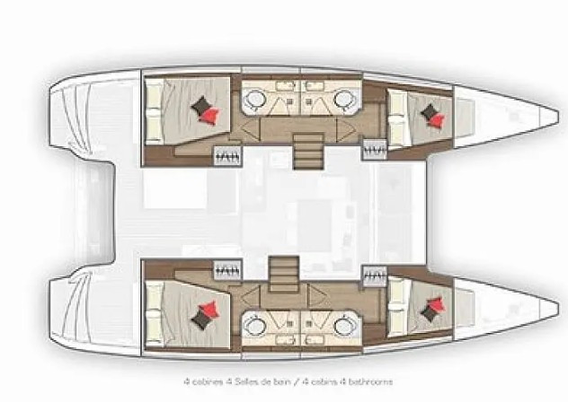 Yacht hire Préveza cheap Lagoon 40