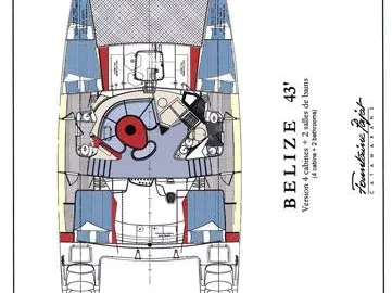 Hire a Fountaine Pajot Belize 43 Lefkáda