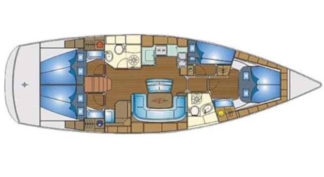 Sailboat hire in Primošten - Bavaria Cruiser 46