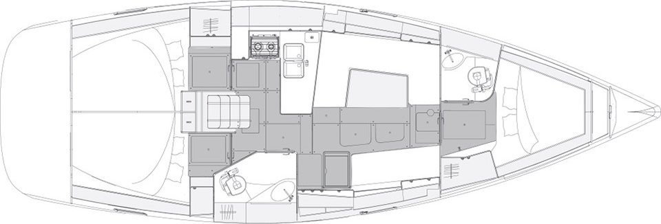 Yacht charter Punat - Elan Impression 40.1 on SamBoat