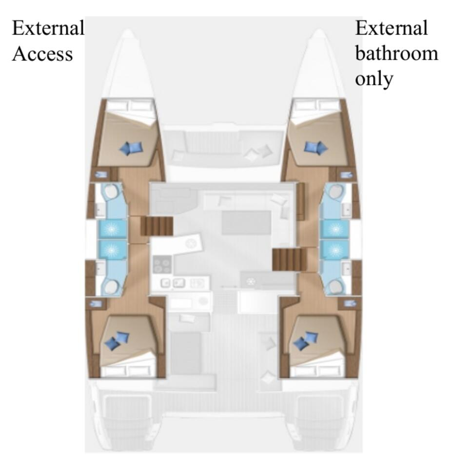 Charter a Lagoon Lagoon 46 in Furnari on Samboat