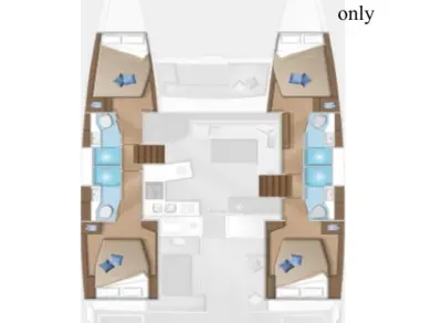 Charter a Lagoon Lagoon 46 in Furnari on Samboat