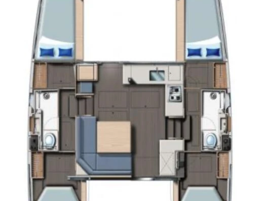 Hire Catamaran Leopard Catamarans / Robertson & Caine with a boat licence