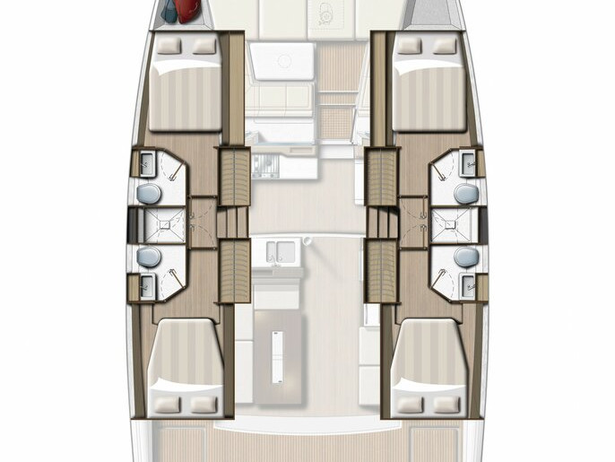 Catamaran hire in Préveza - Bali Bali 4.2