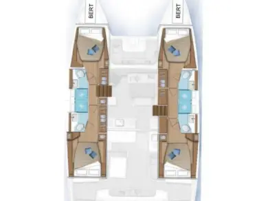 Yacht hire Road Town cheap Lagoon 46