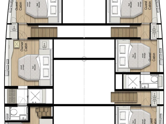 Hire Catamaran with or without skipper Sunreef Ko Kaeo (Koh Kaeo)