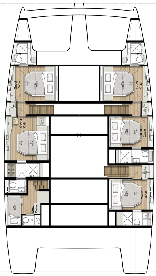 Hire Catamaran with or without skipper Sunreef Ko Kaeo (Koh Kaeo)