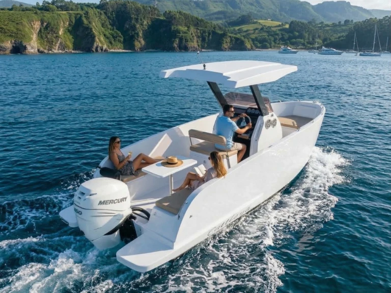 Hire Motorboat with or without skipper Cattleya Gijón