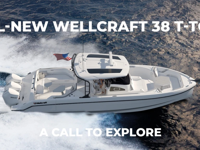 Yacht charter Marine de Sant'Ambrogio - Wellcraft WELLCRAFT 38 on SamBoat