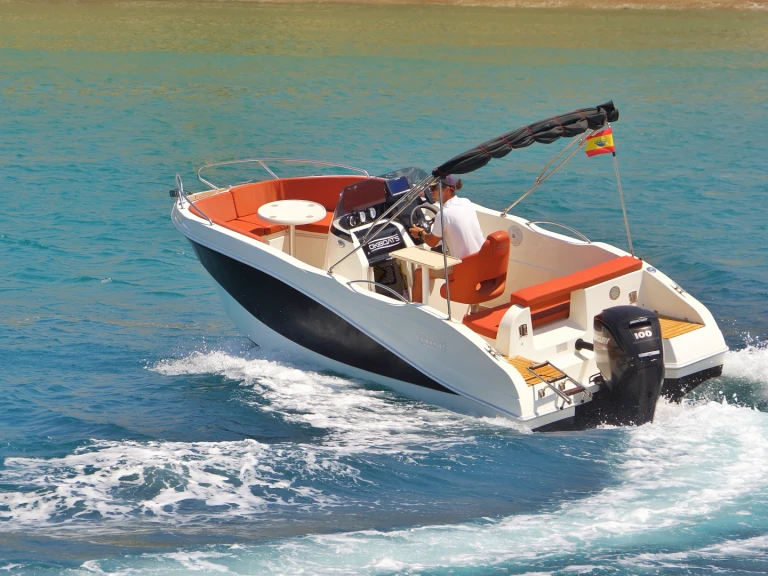 Hire Motorboat with or without skipper Okiboats Puerto Deportivo de Marbella
