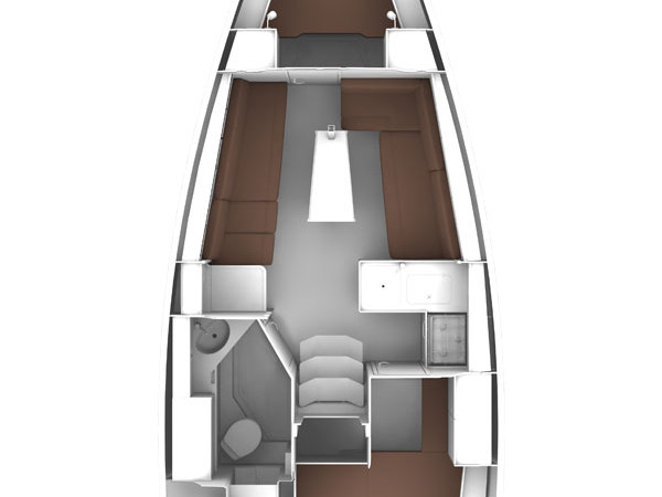 Hire Sailboat Bavaria with a boat licence