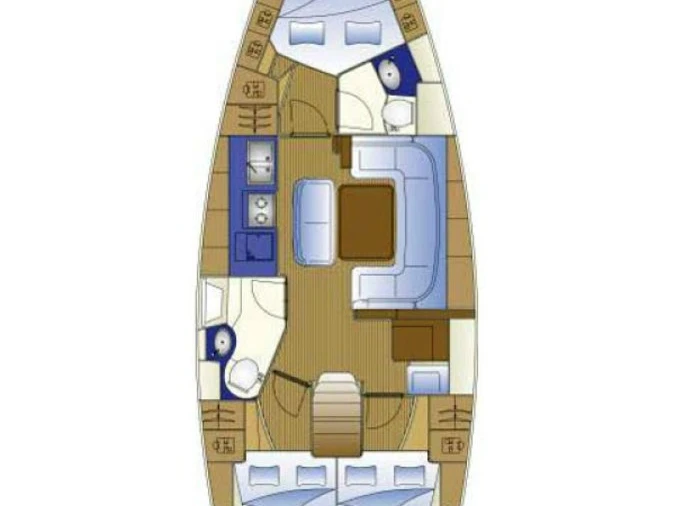 Yacht hire Alimos cheap Cruiser 40